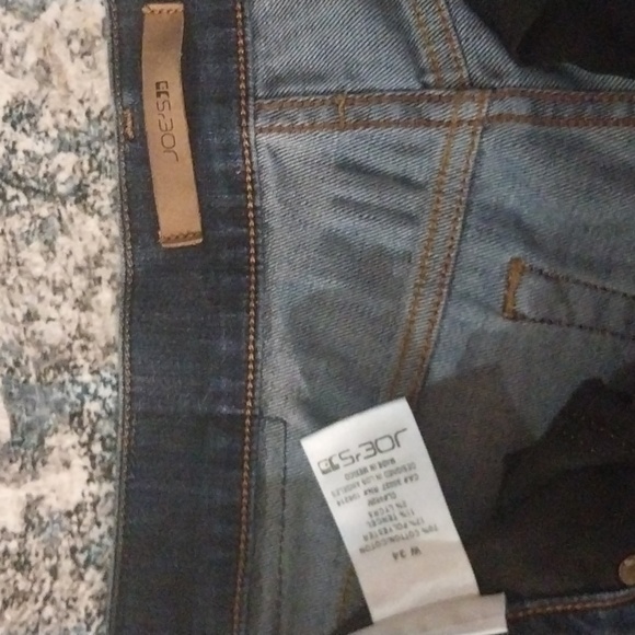 JOES JEANS MENS Straight Leg Slim 5 Pocket Mid Blue Stretch Size 34/34 - Picture 10 of 11